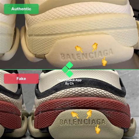 balenciaga original vs fake sho|balenciaga shoes authenticity check.